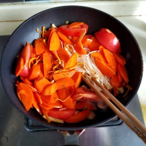 Fish of tomato Ba Sha (reduce weight) practice measure 4
