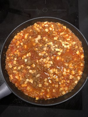 The practice measure of tomato bean curd 4