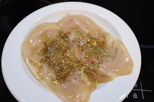 [decrease fat to add muscle] the practice measure of Roasted Chicken And Veggies of flesh of chicken breast of chicken of miscellaneous greens nurse a fire 4