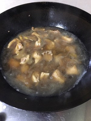 Duck flesh two feed (duck of duck of stew of potato purple perilla, dry stir-fry before stewing) practice measure 14