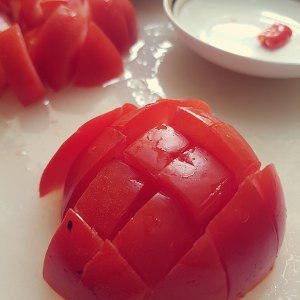 Dish of dawdler quick worker, the practice measure of tomato egg soup 2