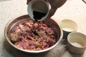 Small fry duck (salt helps dish) practice measure 3