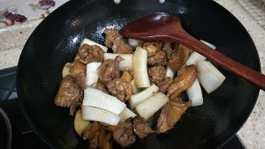 Turnip stew duck (simple and easy and delicious) practice measure 1