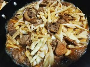The practice measure of the duck of young ginger stew of super go with rice 7