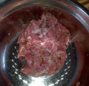 The practice measure of soup of a round mass of food of stay of proceedings of tomato acupuncture needle 4