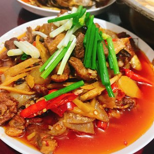 Duck of young ginger beer (can add bamboo shoot child, demon taro) practice measure 8