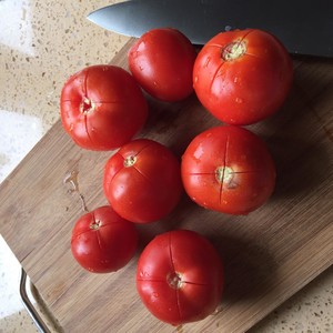 The practice measure of tomato face 2