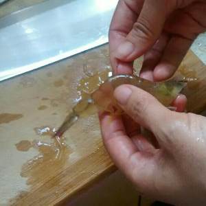 The practice measure of tomato shrimp 3
