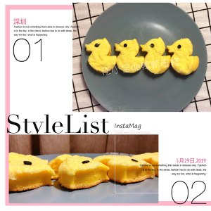 [cake of rice cooker of report of soft soft De] the 1st times successful Da fries chicken the practice measure of cake of duck's egg of duck of small treasure of delicious De red 17