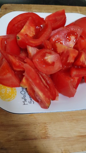 The practice measure that tomato scrambles egg 1