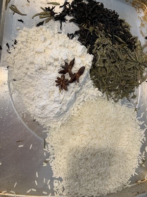 The practice measure of duck of tea of the five spices 4