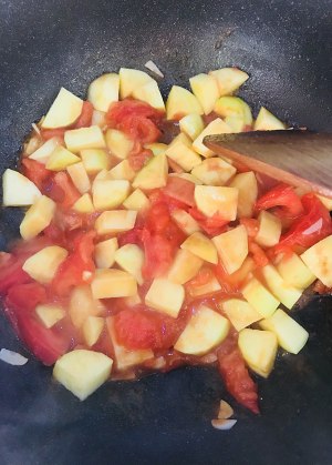 The practice measure of tomato potato meal 3
