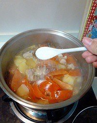 The practice measure of tomato potato is little soup 8
