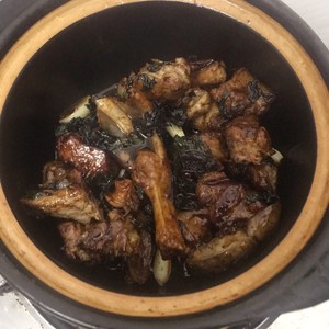 The practice measure of duck of purple perilla stew 9