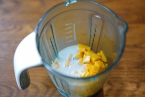Festal big eat: Sweetgrass tomato soup + bosom of duck of fragrant citrus decoct + the practice measure with sanded ice of mango coco flavour 15