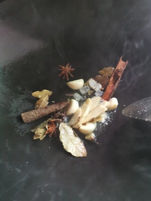 The practice measure of duck of lotus root stew 4