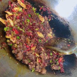 The practice measure of duck of Chongqing broken rice 11