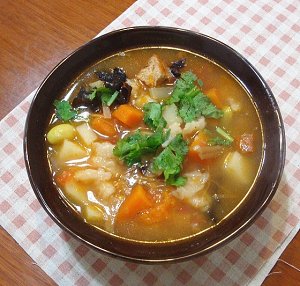 The practice measure of soup of tomato pumpkin a knot in one's heart 9