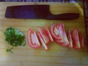 The practice measure of the soup of tomato a knot in one's heart that one person eats 1