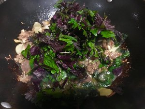 Child the practice measure of duck of stew of ginger purple perilla 8