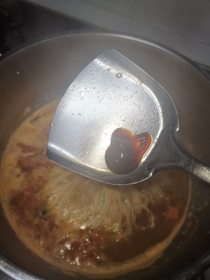 The practice measure of tomato egg noodles in soup 7