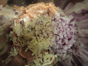 The practice measure of cake of vegetable of bosom of the duck that reduce fat 6