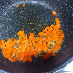 The practice measure of meal of stew of net red tomato 2