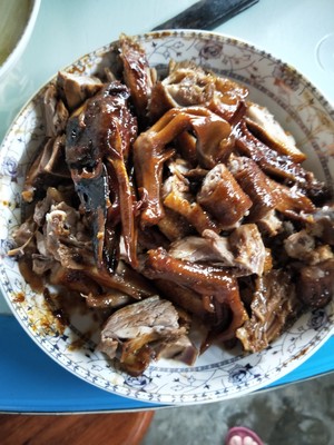 The practice measure of soy duck 6