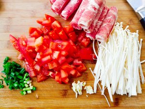 The practice measure of face of fat cattle of stay of proceedings of tomato acupuncture needle 1