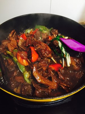 Dish of Hunan characteristic name - - the practice measure of Zhi river duck 14