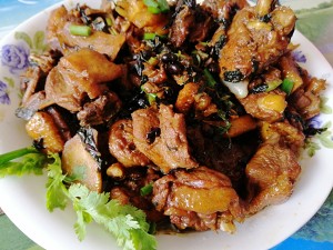 Guangdong edition: Duck of purple perilla stew, the practice measure of super go with rice 6