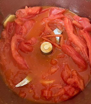 The practice measure of tomato egg beautiful soup 1