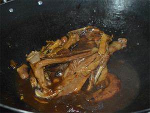 The practice measure of smoked plum duck 7
