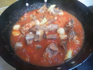 The practice measure of tomato chop soup 10