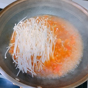 Reduce weight the practice measure of soup of bean curd of tomato of low fat quick worker 4