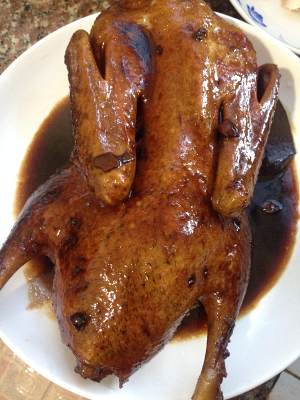 Beer duck / the practice measure of sesame oil duck 8