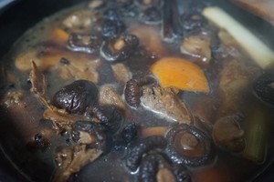 The practice measure of duck of orange peel Xianggu mushroom 8