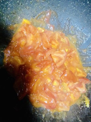 Oral cavity explodes juice exclusive, the practice measure that tomato scrambles egg 5