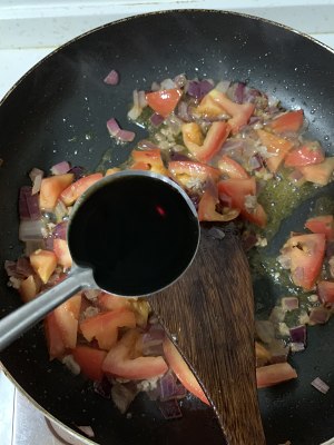 The practice measure of tomato meaning side 4