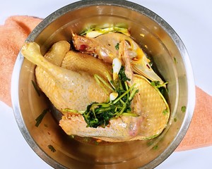 The practice measure of the duck of oily stew of · Xianggu mushroom that the adult on the mother loves most 5