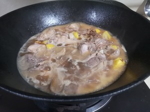 Duck of sea of sauce stew Chinese chestnut, the practice measure of salty aromatic delicate and super go with rice 7