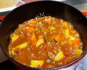 The practice measure of the tomato potato beef of delicate easy begin 10