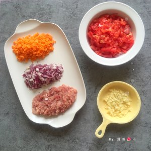 The practice measure of side of meaning of tomato meat sauce 1
