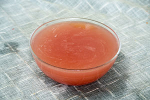 The practice measure of tomato cool cake 3