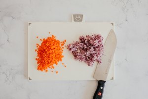 The practice measure of side of meaning of sauce of meat of tomato red cook with meat 2
