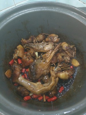 The practice measure that mom teachs me the duck of beer of the daily life of a family that become 5