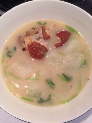 The practice measure that sweet thick duck wears wax gourd soup 12