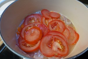 The practice measure of oatmeal of egg of the greens when healthy diet tomato 5