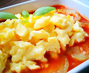 The practice measure that tomato towel gourd scrambles egg 9