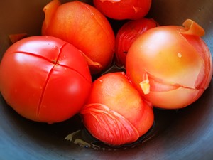 Chili of super go with rice (tomato) the practice measure of sauce 3